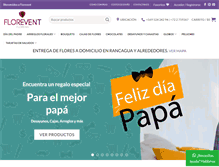 Tablet Screenshot of florevent.com